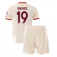 Maglie da calcio Bayern Munich Alphonso Davies #19 Terza Maglia Bambino 2024-25 Manica Corta (+ Pantaloni corti)